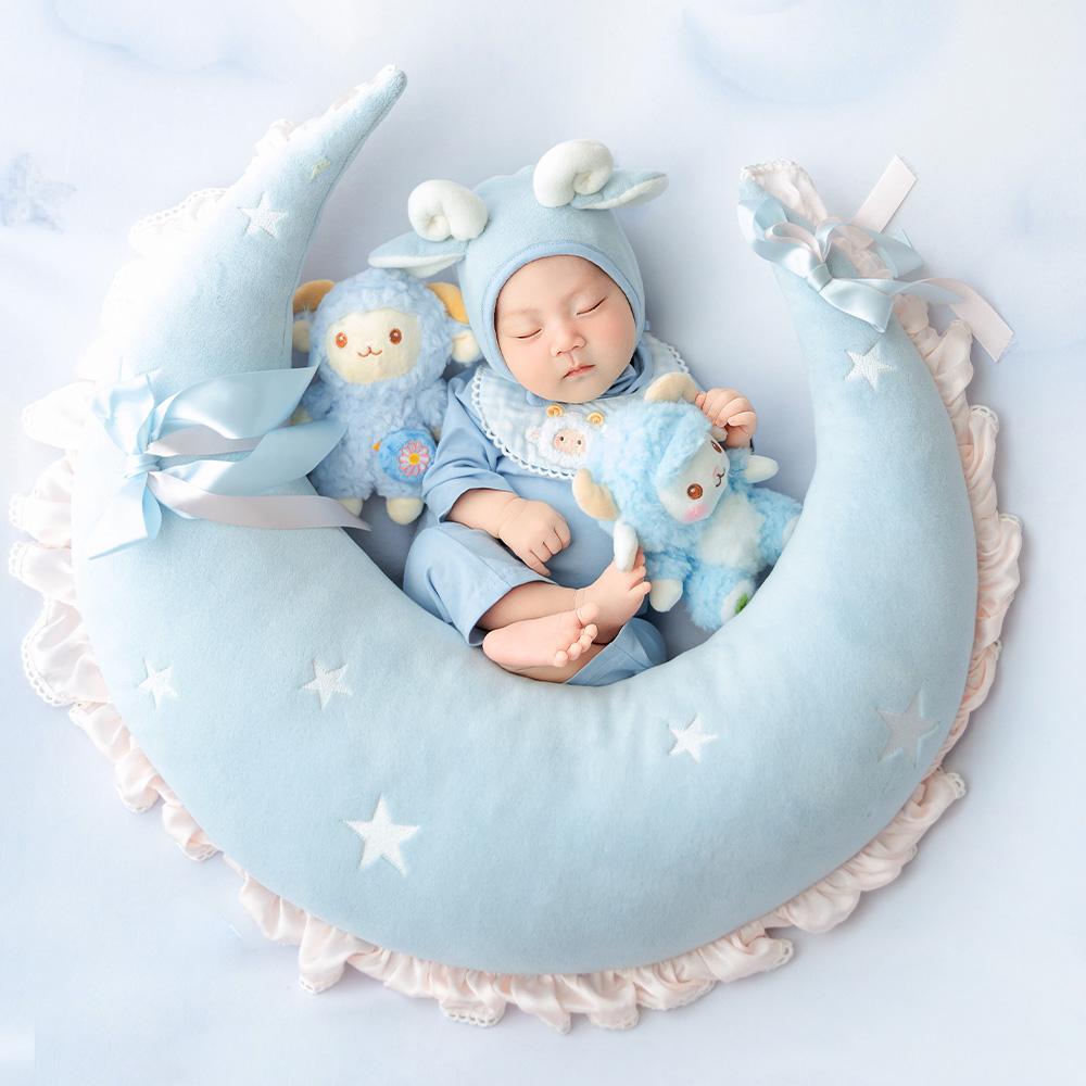 Infant Photography Props Outfit - Conjunto de adereços para fotografia de