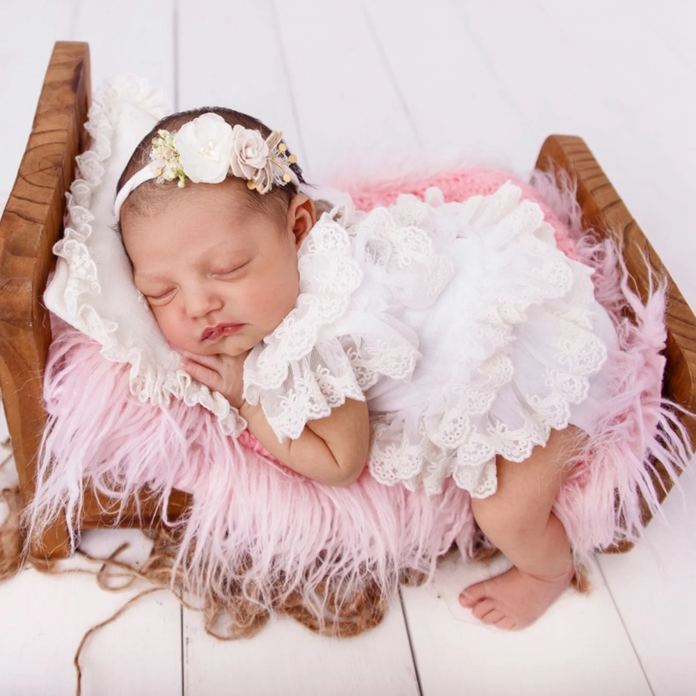 Acessórios para Fotografia de  - Newborn Baby Girl Romper Floral avaliação e preço