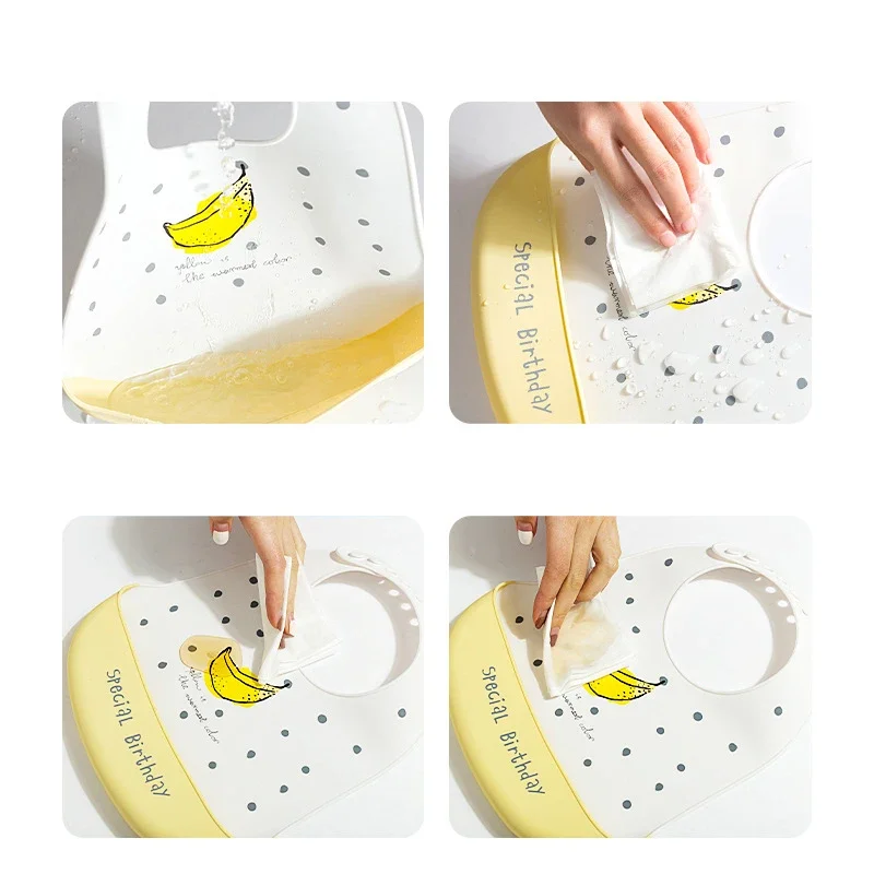Babadores impermeáveis para be - Waterproof Baby Bibs Silicone avaliação e preço