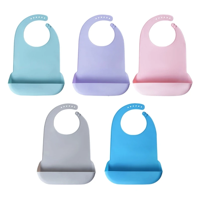 Babador de silicone impermeáve - Waterproof Baby Bibs Silicone avaliação e preço