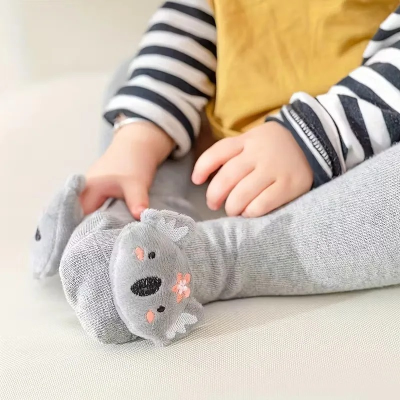 Inverno grosso algodão criança - Unisex Baby Socks Non Slip avaliação e preço